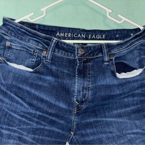 American Eagle Outfitters High Rise Blue Jeans